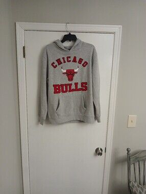 Chicago Bulls Vintage Y2K Ultra Gray Hoodie Sweatshirt